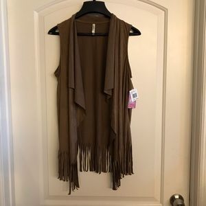 ✅Fringe vest/jacket